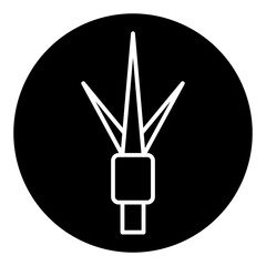 lightning rod icon