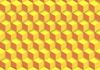 yellow square geometric pattern