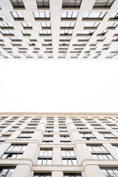 Tall Modern Buildings Below Clear Sky