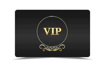 VIP. VIP Invitation. Premium card. VIP card. Vip gold ticket. Luxury template design.