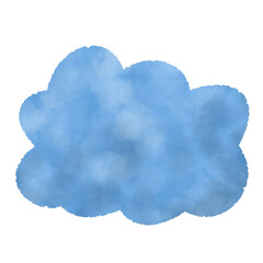 Watercolor clouds