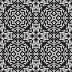 black and white seamless pattern