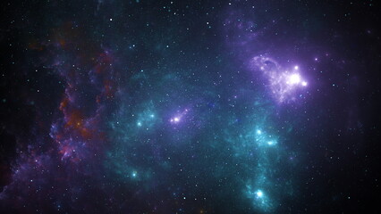 Obraz na płótnie Canvas Galaxy Space background universe magic sky nebula night purple cosmos. Cosmic galaxy wallpaper blue starry color star dust. Blue texture abstract galaxy infinite future dark deep light 3d render