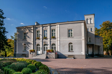 Fototapeta premium Fryderyk Chopin's manor house in Szafarnia, Kuyavian-Pomeranian Voivodeship, Poland