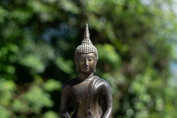 Close-up statue of Buddha 