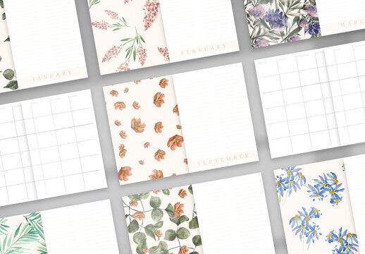 Agenda Planner Botanic 2023