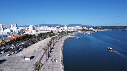 Portimão Algarve Portugal Cidade Praia e rio