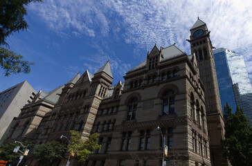 Fototapeta na wymiar The old City Hall in Toronto