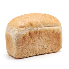 bread isolated on white background