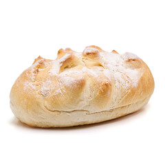 bread isolated on white background
