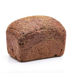 bread isolated on white background