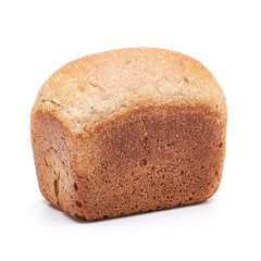 bread isolated on white background