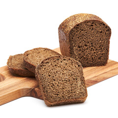 loaf of bread on cutting board