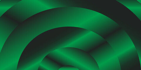 Abstract Eco fresh green smoke flame helix isolated on black background