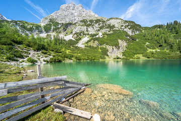 Fototapeta na wymiar Seebensee lake, Austria