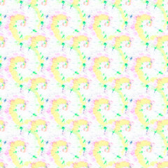 Candy Psychedelic Kaleidoscope. Seamless. Dye
