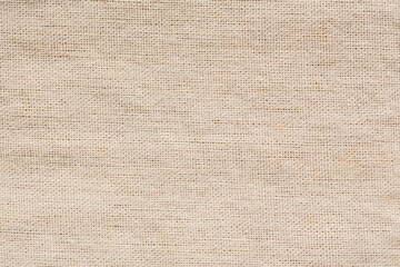 Natural fabric linen texture for design. sackcloth textured. Brown Canvas for Background. Cotton.