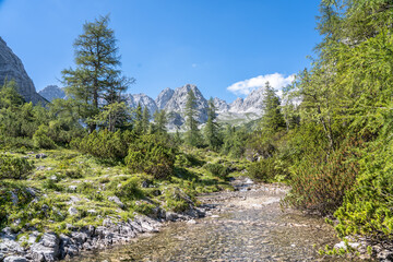 Obraz premium Zugspitze massif in Bavaria, Germany