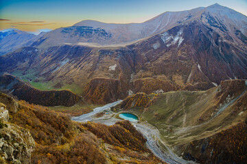 mountain landscape. the beauty of nature. tourism