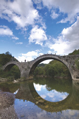 Fototapeta na wymiar Griechenland - Zagoria - Plakida Brücke