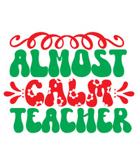 Fototapeta premium Retro Teacher SVG Bundle Teacher svg, Teacher Life svg, Teacher Retro svg, Retro Wavy Text svg, Teacher Quotes svg, Teacher PNG, DXF,Teacher svg, Teacher retro shirt, Smiley Face svg, Back to School s