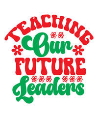 Naklejka premium Retro Teacher SVG Bundle Teacher svg, Teacher Life svg, Teacher Retro svg, Retro Wavy Text svg, Teacher Quotes svg, Teacher PNG, DXF,Teacher svg, Teacher retro shirt, Smiley Face svg, Back to School s