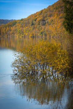 lac de Chalain, domaine de Chalain dans le Jura