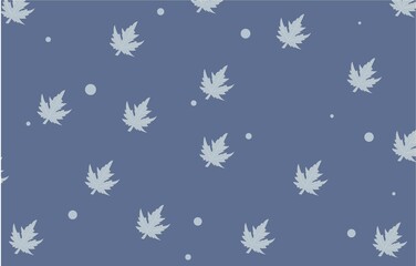 seamless pattern with snowflakes
