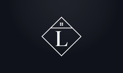 Real estate logo design vector and real estate symbol. building logo icon. Property monogram and Window logo sign. Real estate house monogram logo letter