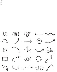 arrow vector design illustration isolated on white background 