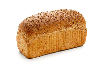 bread isolated on white