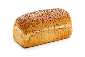 bread isolated on white