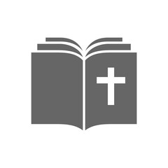christian people bible simple icon