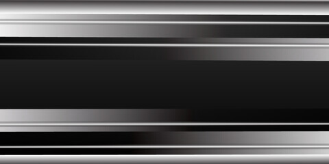 Abstract gradient background of black and white parallel vertical lines simple design