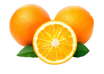 Orange fruit isolated