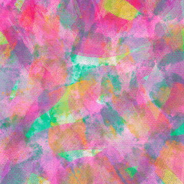 Colorful  Watercolor Paint  Abstarct Art Background