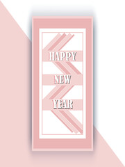 2023 new year background, Happy new year 2023 invitation background wallpaper with pink texture