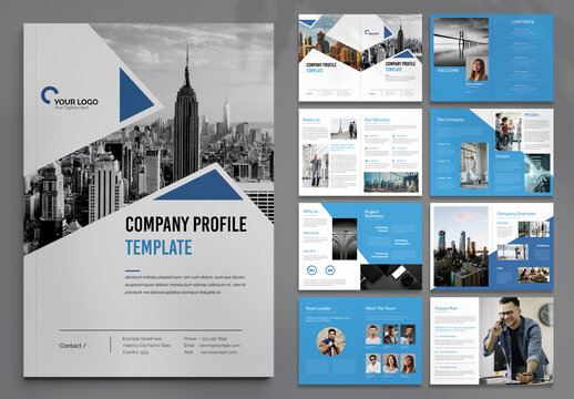 Company Profile Layout