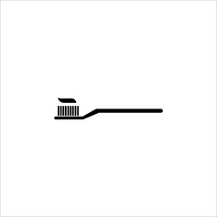 Toothbrush icon. Oral care, mouth hygiene symbol. Fresh breath sign. vector illustration on white background