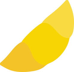 Durian peeled colorful style