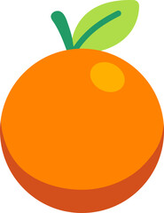 Orange colorful style