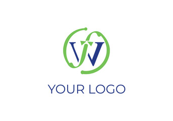 W F Logo Design
