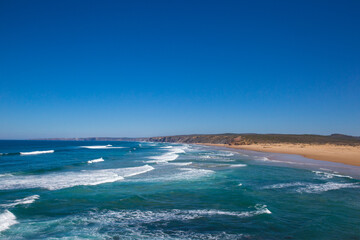 Strand in Portugal menschenleer