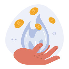 Growing up cost of living. Grocery price rising up. Utility bills, gas