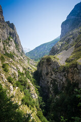 Fototapeta na wymiar Mountain landscape, Picos de Europa, Asturias, Spain