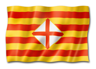Barcelona province flag, Spain