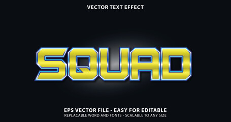 modern bold editable text effect © marteen stenberg