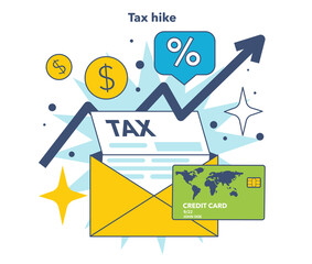 Tax hike as a inflation expectations cycle part. Economics crisis and value