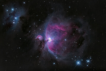 La constellation d'Orion objet stellaire Messier M42
