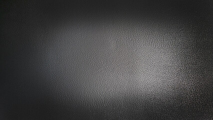 Black genuine leather texture background. Natural skin leather with texture design pattern